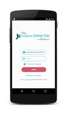 H.U. Fundación Jiménez Díaz android App screenshot 0